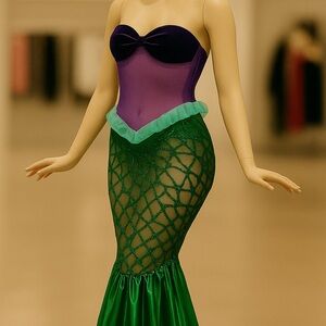 Leg Avenue Disney Under the Sea Costume – Mermaid Halloween Dress Ariel